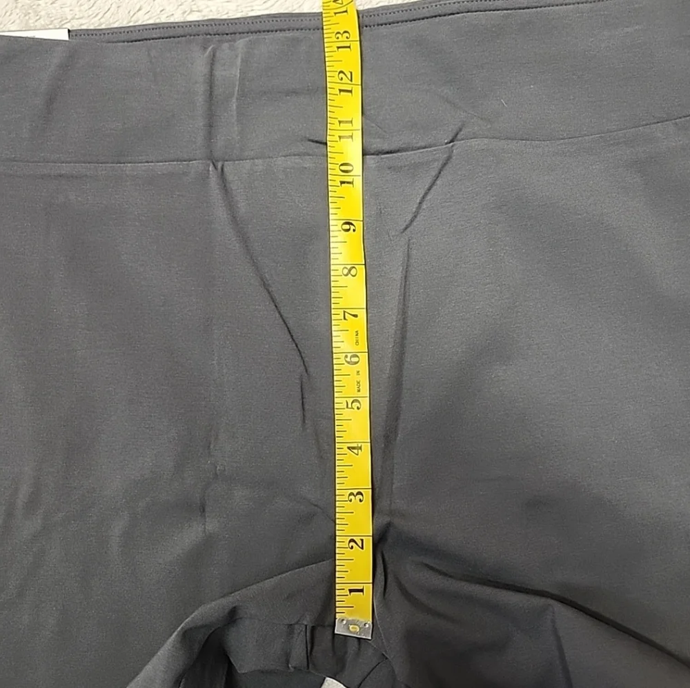 New Terra & Sky Women's High-Waisted Ankle Length Legging Plus Size 4X Grey - Picture 10 of 12